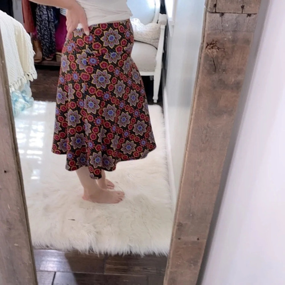 Lularoe floral skirt size xlarge - Picture 3 of 7